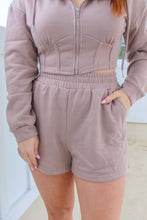 Load image into Gallery viewer, Brylee Comfy Track Set- Mocha
