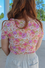 Load image into Gallery viewer, Blossom Short Sleeve Floral Top
