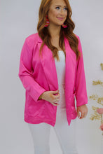 Load image into Gallery viewer, Pink Boyfriend Blazer
