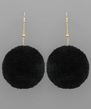 Load image into Gallery viewer, Oversized PomPom Drop Earrings
