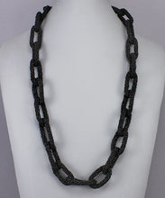 Load image into Gallery viewer, Long Linked Seed Bead Necklace
