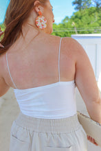 Load image into Gallery viewer, Serenity Padded Bodysuit- White
