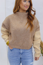 Load image into Gallery viewer, Cute &amp; Cuddly Colorblock Sweater
