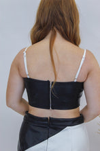 Load image into Gallery viewer, Hustler Color Block Crop Top
