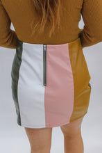 Load image into Gallery viewer, Dreamy High Waist Skirt- Olive Multi
