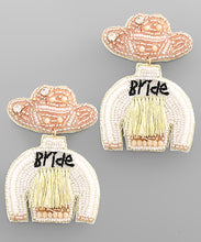 Load image into Gallery viewer, BRIDE Cowboy Earrings
