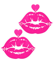 Load image into Gallery viewer, Color Lip Filigree Earrings
