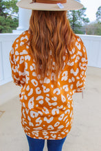 Load image into Gallery viewer, Savvy Animal Print Button Down Shirt-Camel
