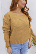 Load image into Gallery viewer, Mixed Feelings Relaxed Ballon Sleeve Sweater- Taupe
