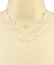 Load image into Gallery viewer, 3 Row Chain Choker

