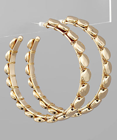 Disk Deco Hoops