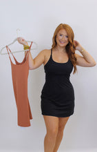 Load image into Gallery viewer, Active Strap Dress-Black
