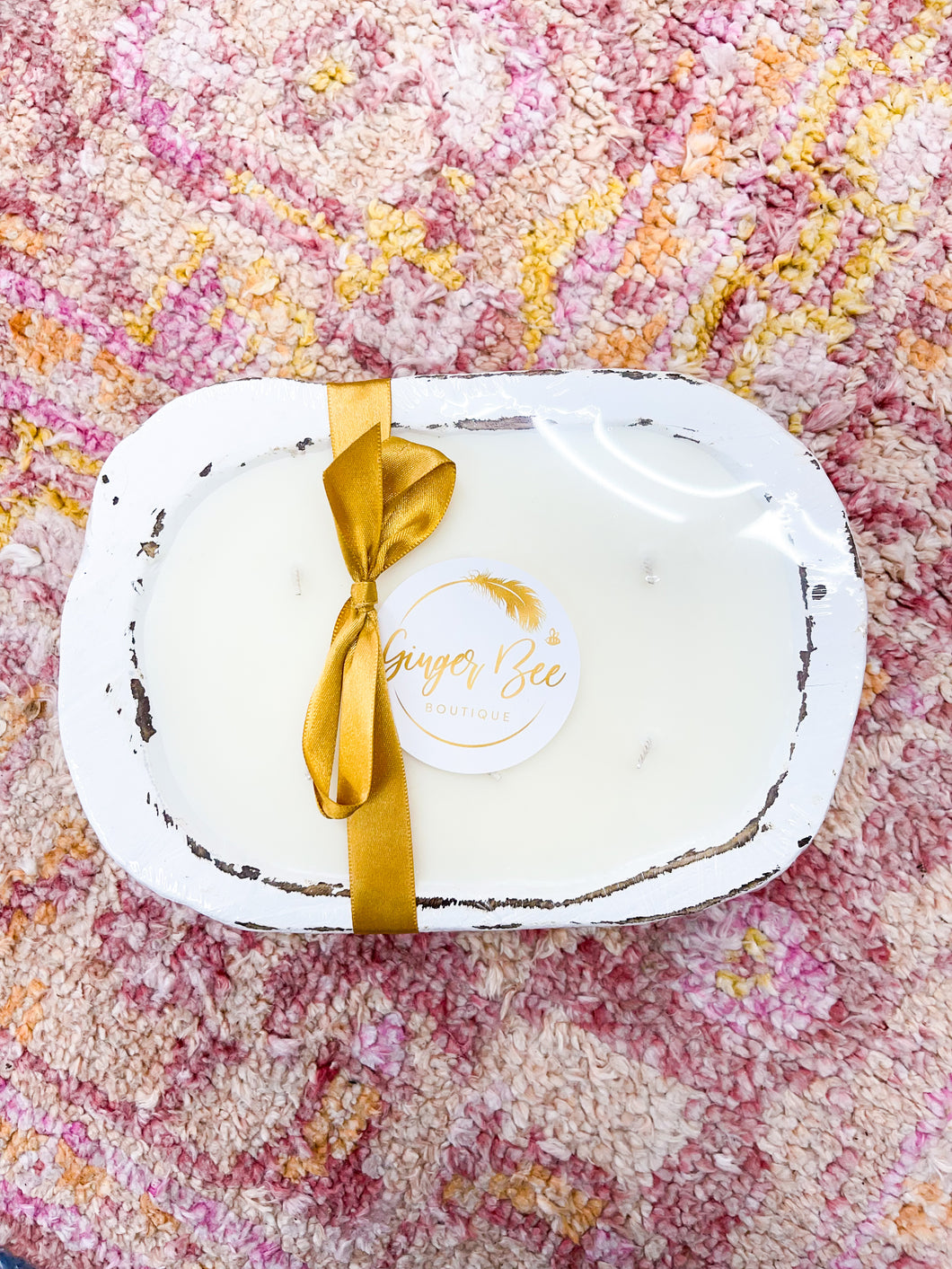Ginger Bee Bowl Candle - 4 Wick