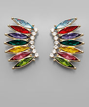 Load image into Gallery viewer, Glass Wing Earrings
