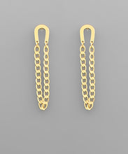 Load image into Gallery viewer, Chain Drop Earrings
