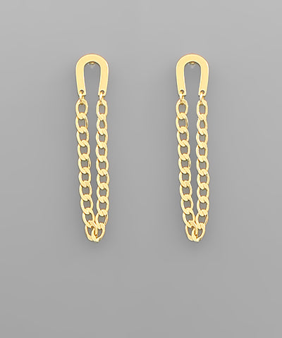 Chain Drop Earrings