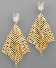 Load image into Gallery viewer, Metal Mesh Dangle Earrings

