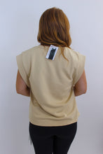 Load image into Gallery viewer, Chill Out Shoulder Pad Tee- Nude

