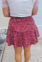 Load image into Gallery viewer, Emerson Polka Dot Skort- Wine
