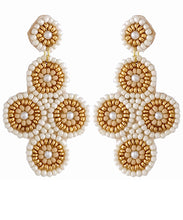 Load image into Gallery viewer, Beaded Cluster Earrings
