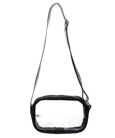 Rectangle Clear Crossbody With Strap
