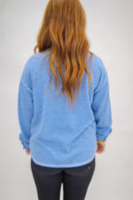 Load image into Gallery viewer, Blissfull Button Down Shacket- Blue
