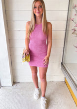 Load image into Gallery viewer, Passionate Heart Textured Fabric Dress- Pink
