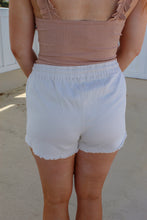 Load image into Gallery viewer, Chrisle Comfort Drawstring Shorts- Off White
