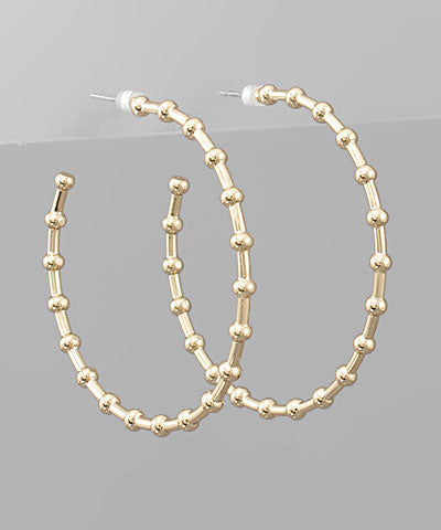 Ball Point Circle Hoops