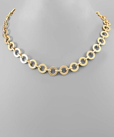 Circle Chain Necklace