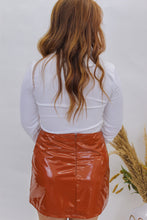 Load image into Gallery viewer, Milana Collared Ruched Bodysuit- Off White
