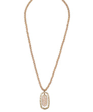 Load image into Gallery viewer, Double Hexagon Pendant Necklace
