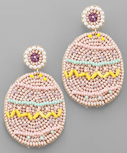 Load image into Gallery viewer, Colorful Circle Beaded Earrings
