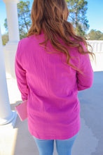 Load image into Gallery viewer, Boss Babe Blazer- Fuchsia
