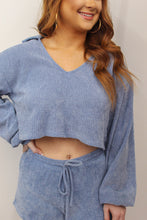 Load image into Gallery viewer, Day Dreaming Set- Collard Crop Top
