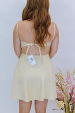 Load image into Gallery viewer, Cami Cowl Neck Mini Dress- Champagne
