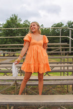 Load image into Gallery viewer, Summer Sun Babydoll Dress- Orange
