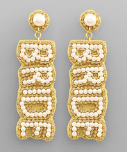 Load image into Gallery viewer, Bride Pearl &amp; Crystal Earrings
