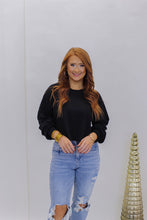 Load image into Gallery viewer, Miss Thing Waffle Knit Crop Top
