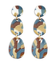 Load image into Gallery viewer, 2 Oval Drop Earrings
