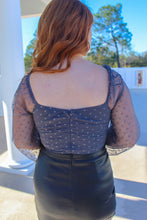 Load image into Gallery viewer, Oakley Mesh Shirring Star Bodysuit- Grey
