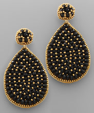Load image into Gallery viewer, Beaded Teardrop Earrings
