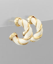 Load image into Gallery viewer, Velvet Wrap Hoops
