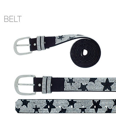 Star Rhinestone Belt