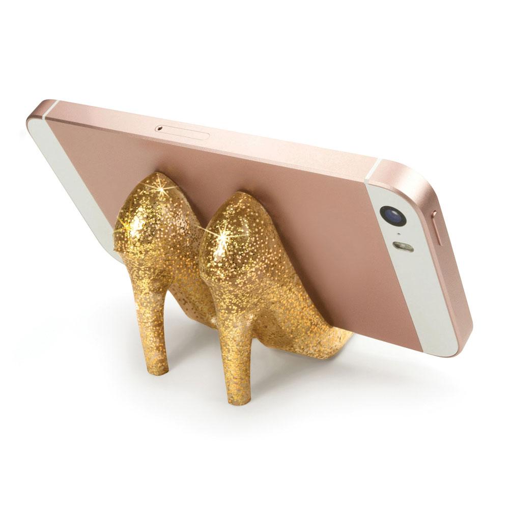 Glitter Heel Phone Stand