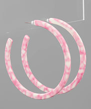 Load image into Gallery viewer, Paint Texture Hoops
