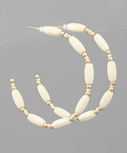 Load image into Gallery viewer, Oval &amp; Ball Hoops
