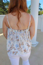 Load image into Gallery viewer, Delilah Tie Dye Sleeveless Cami Top- Sky
