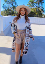 Load image into Gallery viewer, Kaylee Taupe Camouflage Cardigan
