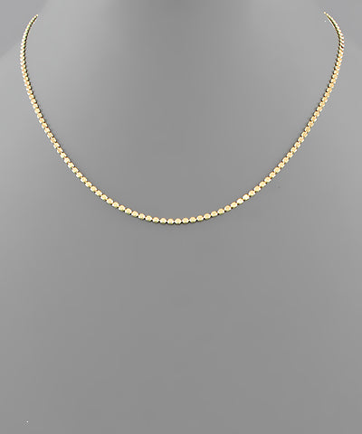 Metal Bead Necklace